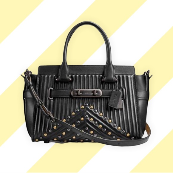 Coach "Swagger 27" Satchel Bag - Picture 1 of 7
